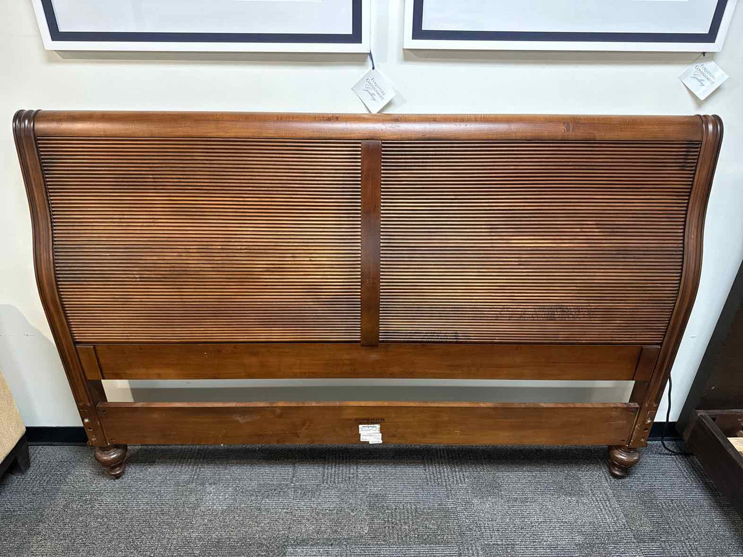 Ethan Allen British Classics 'Kingston' King Sleigh Bed