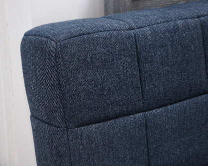 Pottery Barn Indigo Upholstery King Bed