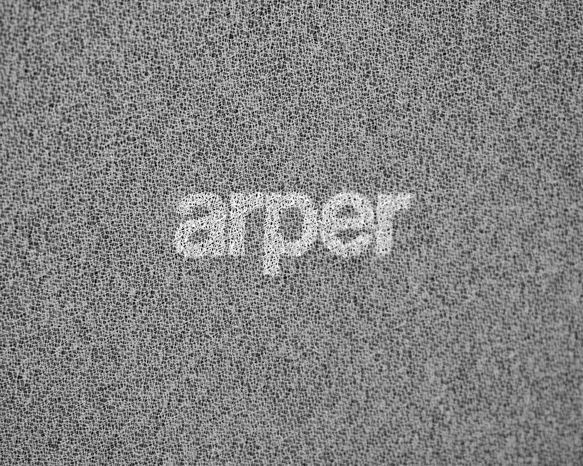 Arper 'Saari' Dust Pink Upholstered Accent Chair