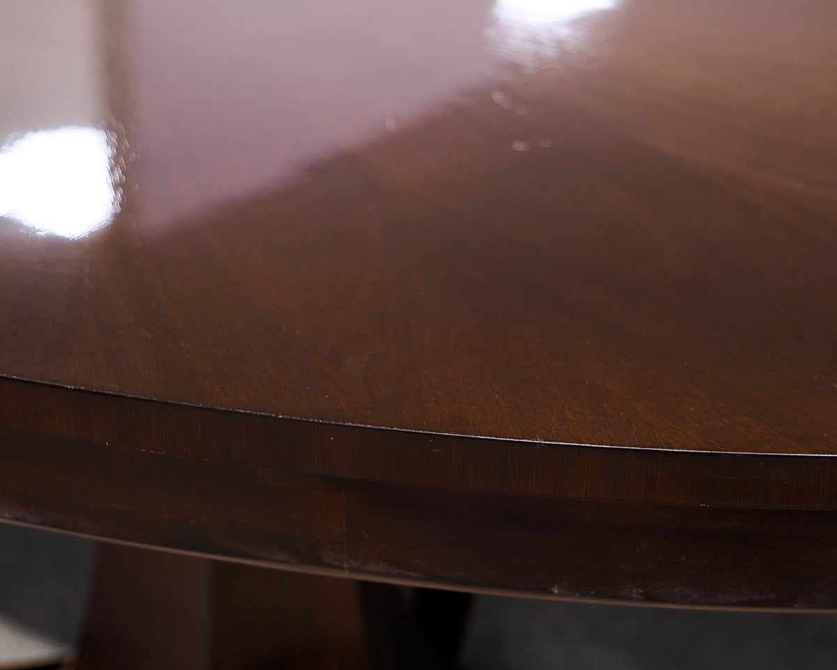Barbara Barry for Baker Mahogany Table & 10 Chair Set