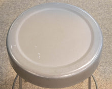 Pair of Silver Finish Metal Counter Stools