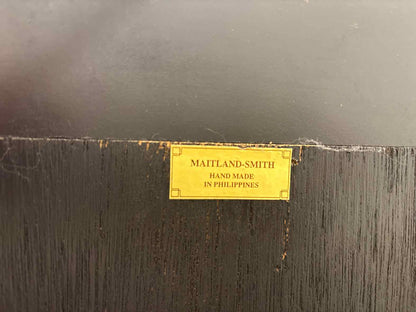 Maitland-Smith Biedermeier-Style Leather Secretary Desk