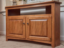 Custom Corner' Wormy Maple' 2 Raised Panel  Doors  Media Furniture