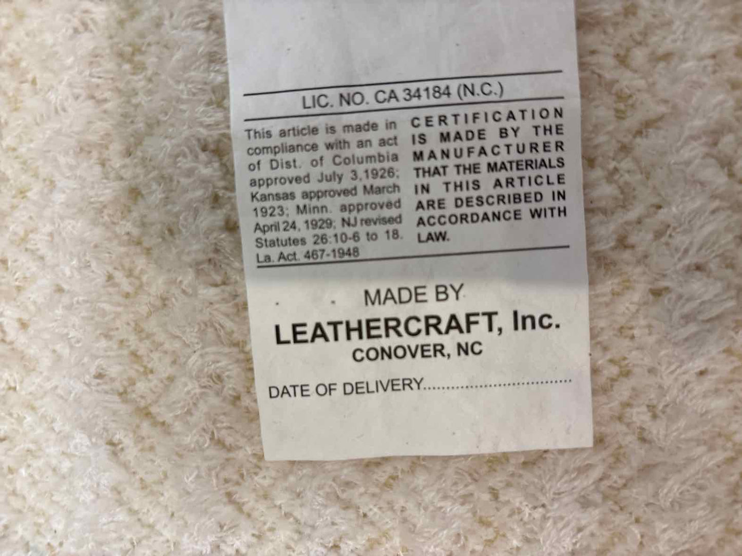 Leathercraft Wingback Chair