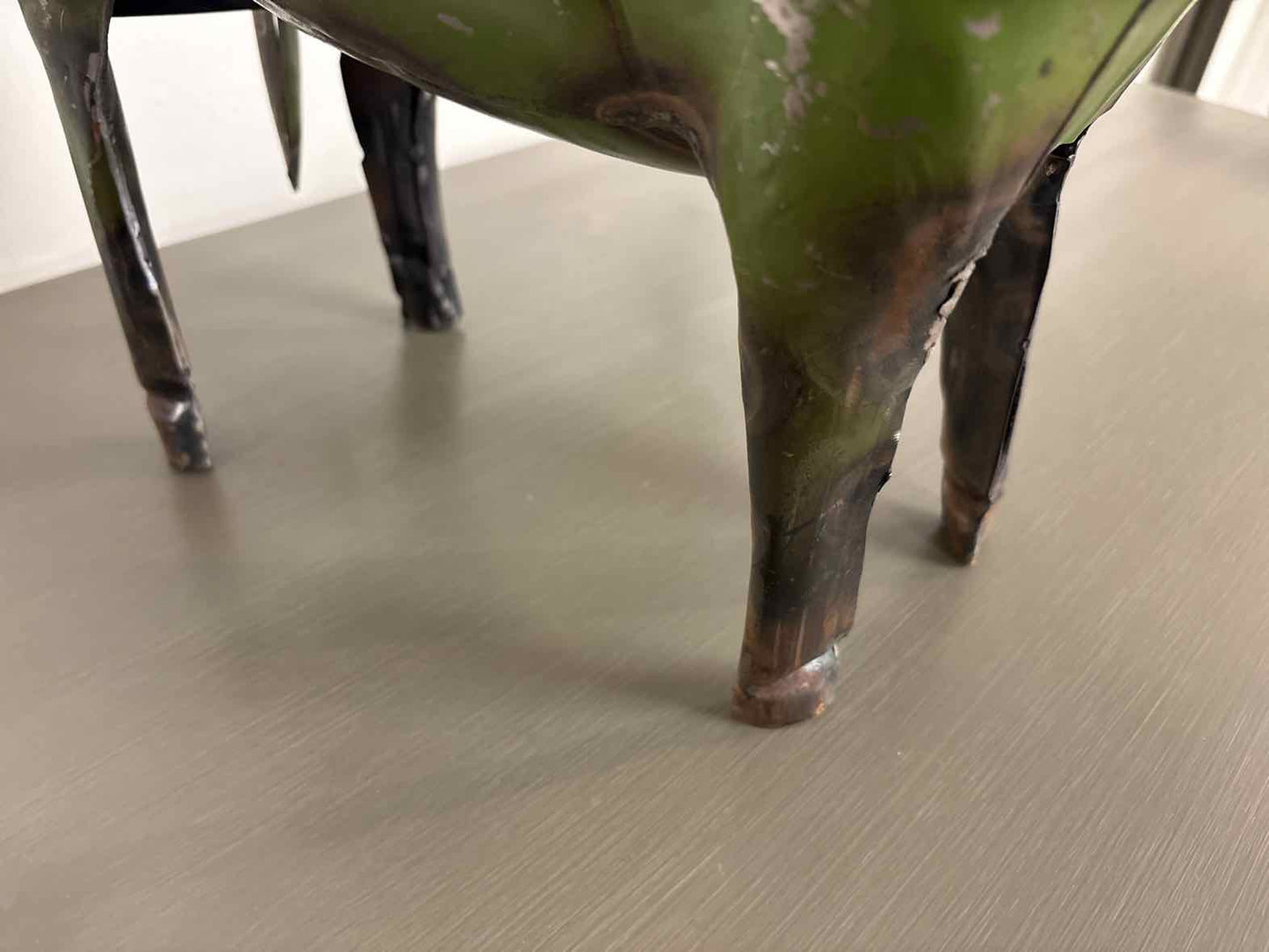 Recycled Metal Donkey