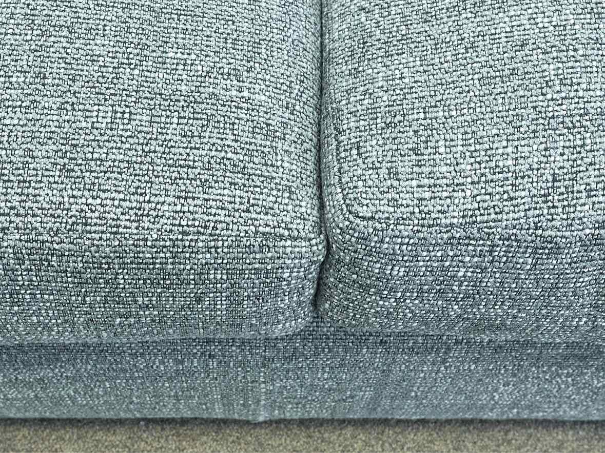 TCS Designs 3 Custom  Seat Sofa in "Tiko Storm' Upholstery