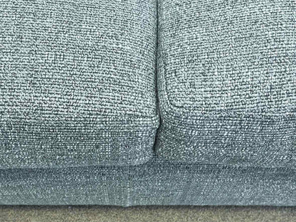 TCS Designs 3 Custom  Seat Sofa in "Tiko Storm' Upholstery