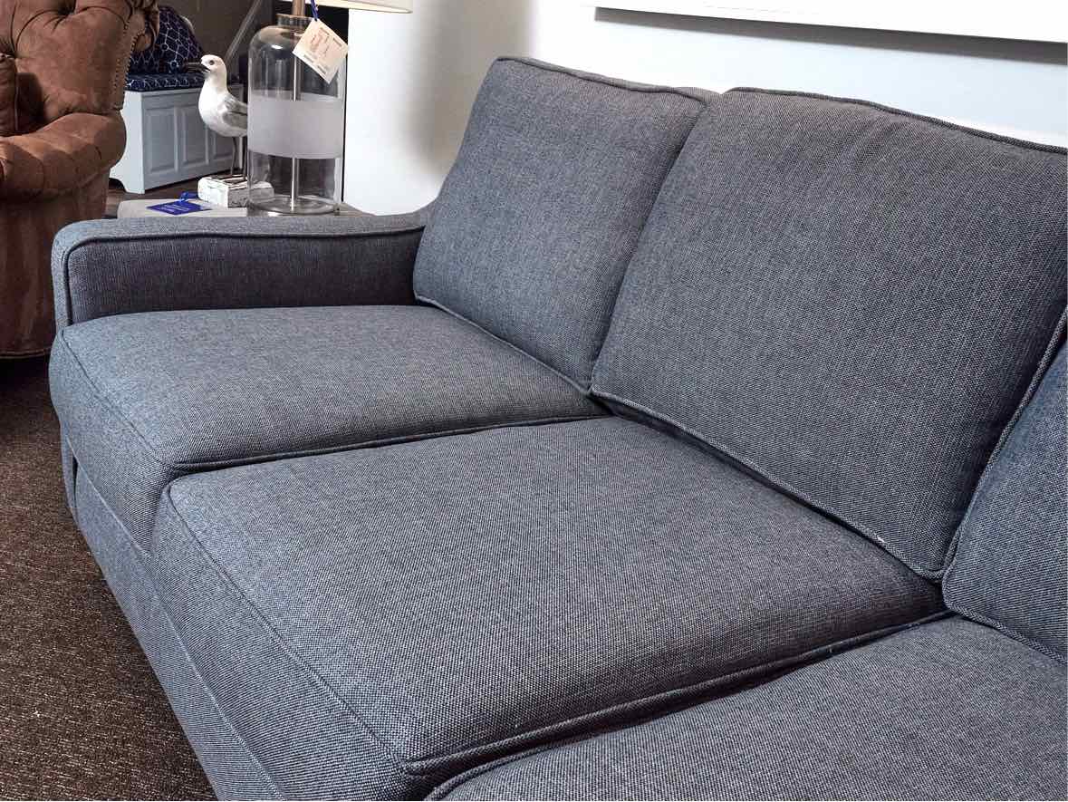 Rowe  'Pewter Grey' 3 Cushion Sofa