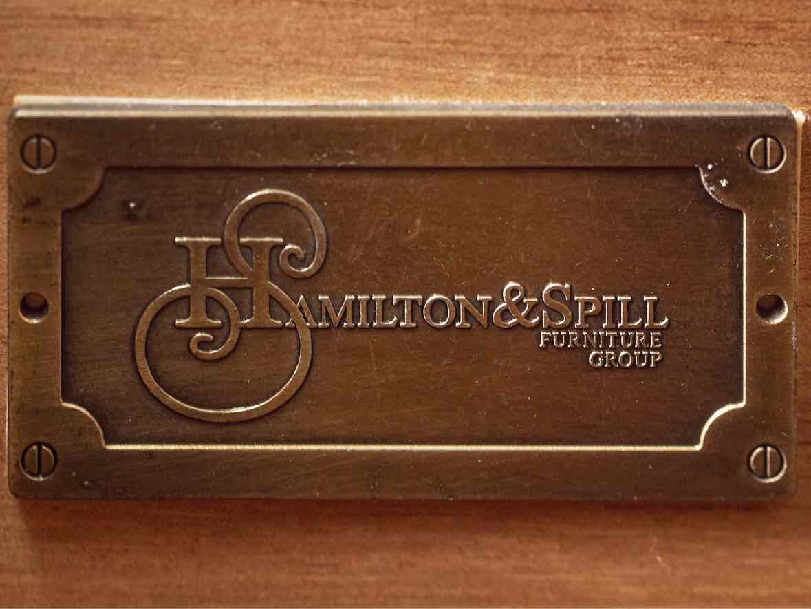Hamilton & Spill  Cherry Finish 9 Drawer Dresser