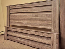 Ashley Furniture'Zelen' Driftwood finish Veneer King Bed