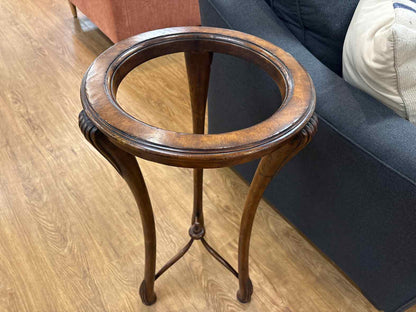 Bernadette Livingston Walnut Brass Jardiniere