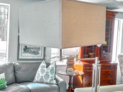 Restoration Hardware Column Floor Lamp