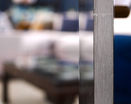 Silver Edged Mirror