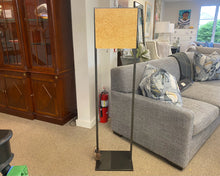 Holly Hunt Bird's Eye Maple Shade Contemporary  Floor Lamp