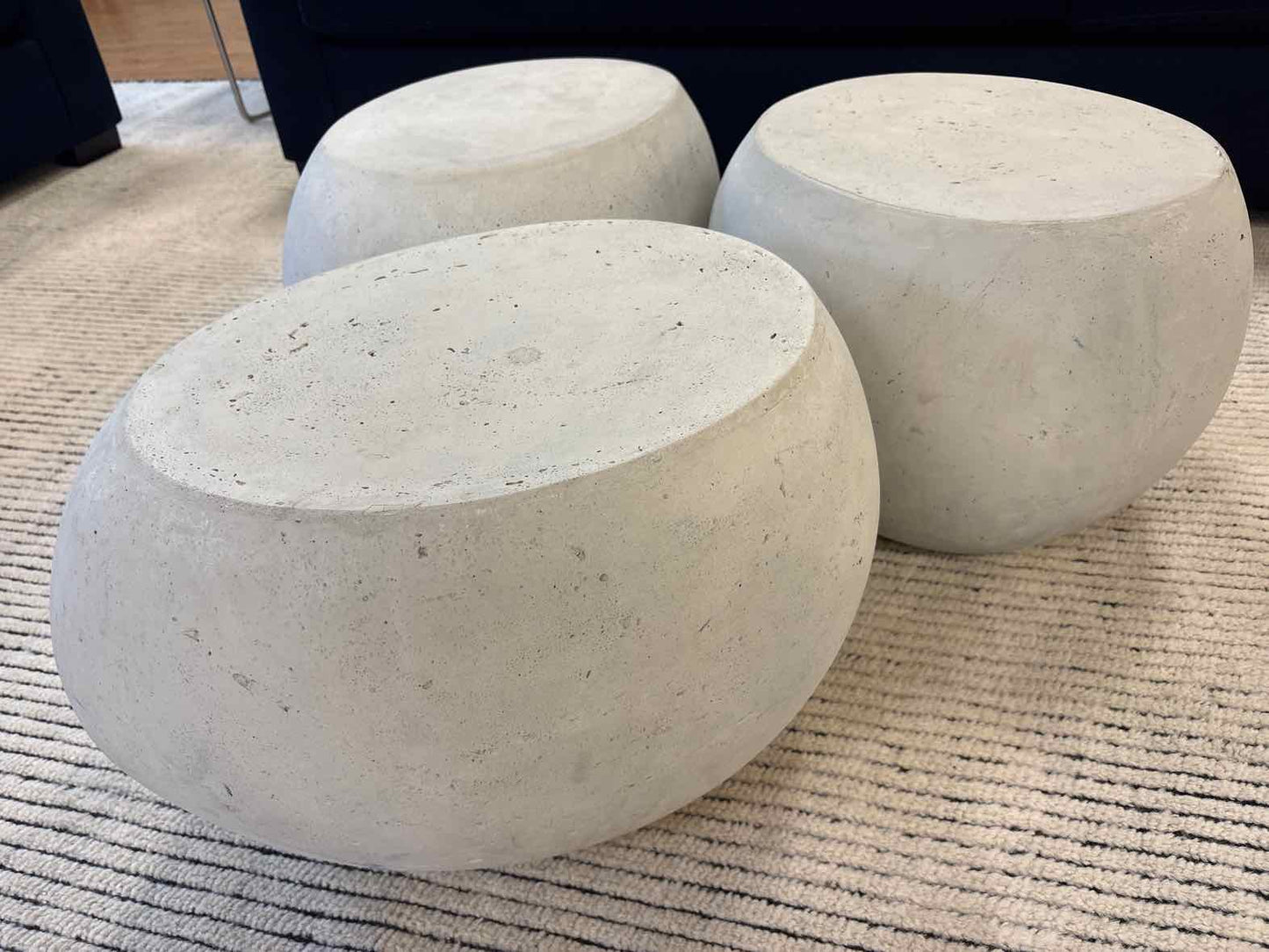 West Elm Set of 3 Pebble Side Tables