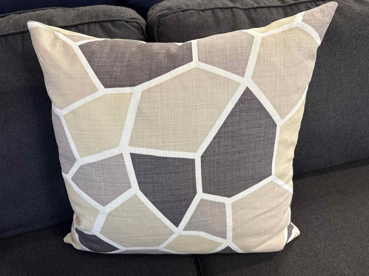 Abstract Geometric Block Accent Pillows