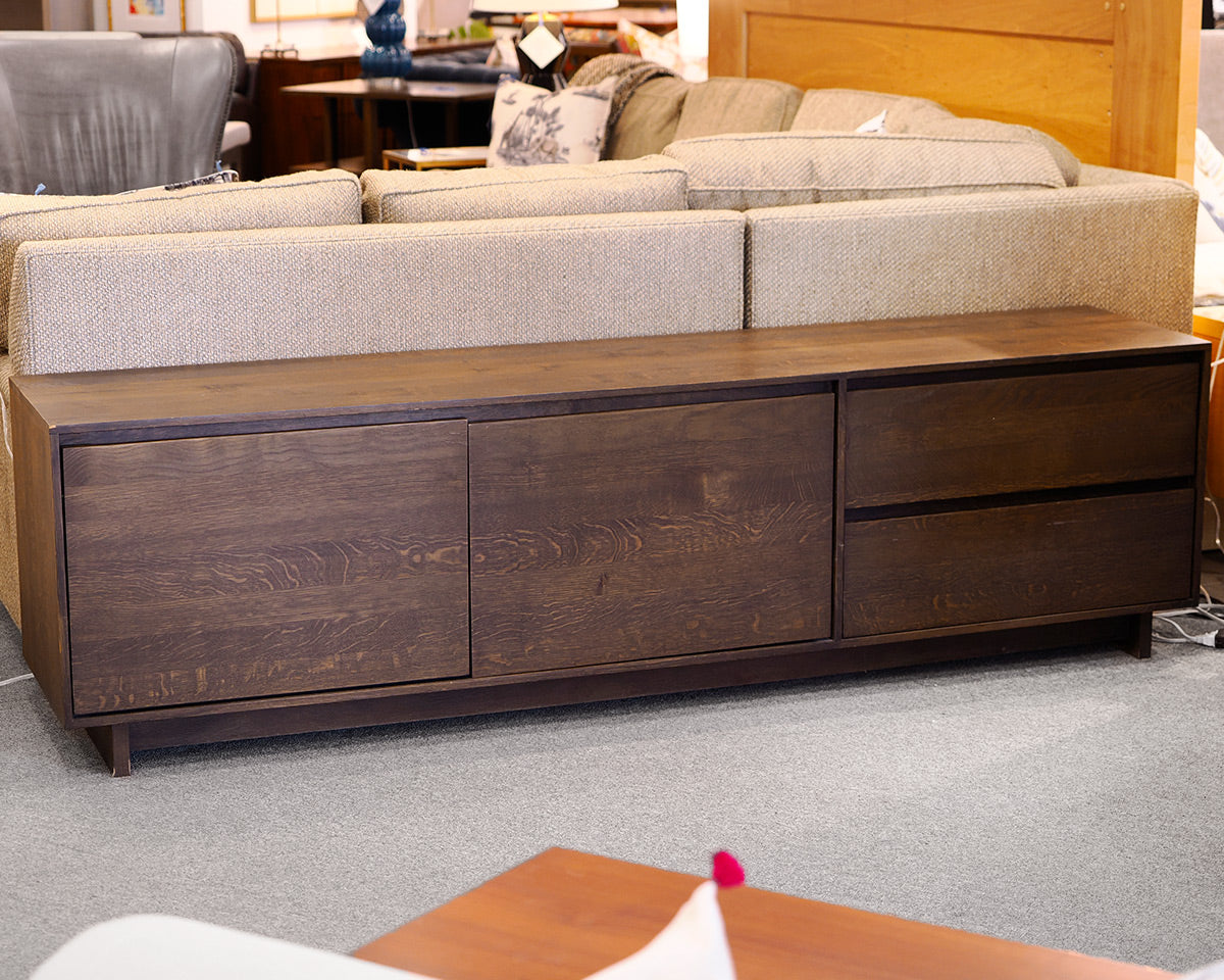 Walnut Media Console