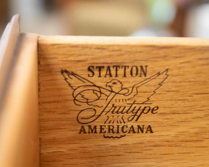 Statton Solid Cherry Chest on Chest