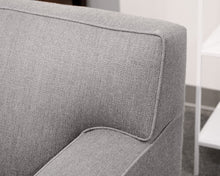 MG+BW Gray Tight Back Sectional